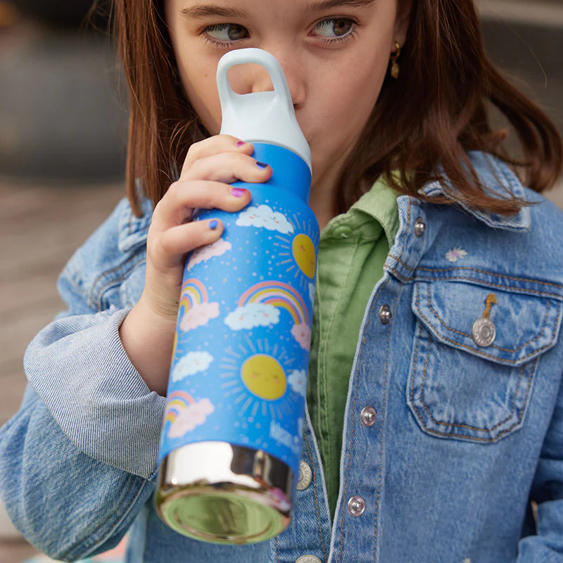 Klean Kanteen Kids 12oz (355ml) INSULATED Water Bottle with Flip Seal Sport Cap & Straw