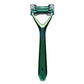 Leaf Shave 2-Blade Reusable Pivoting Safety Razor (10pk Blades)
