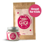 OhGiGi Organic Tooth Powder - Fruity Brush - Great for Kids