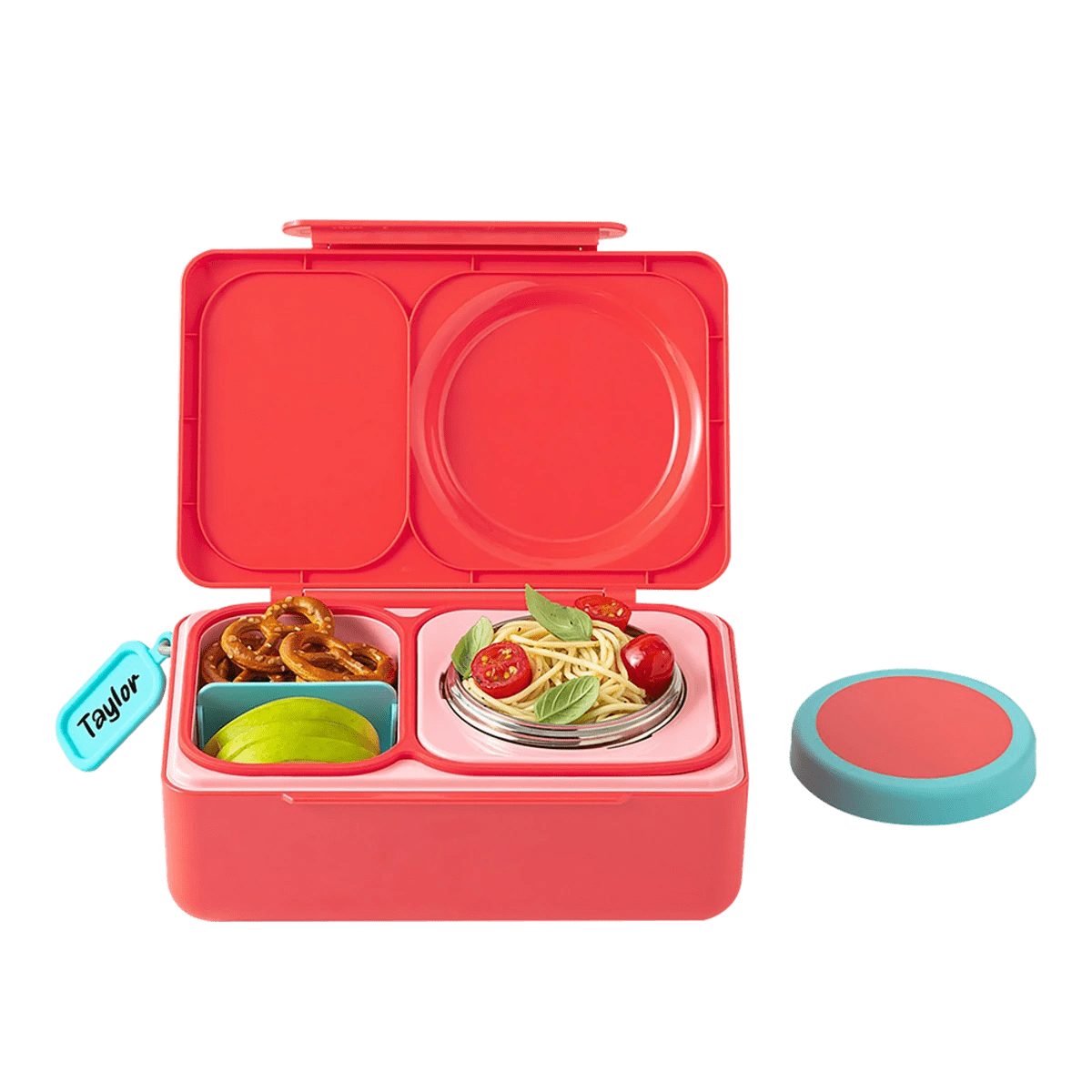 Omie OmieBoxUP Hot & Cold Bento Box Cherry Pink