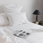 Organic Cotton Sheet Sets Single / White