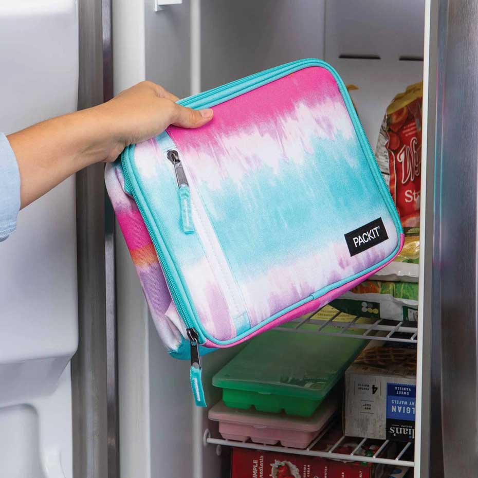 PackIt Freezable Classic Insulated Lunch Box - Tie Dye Sorbet