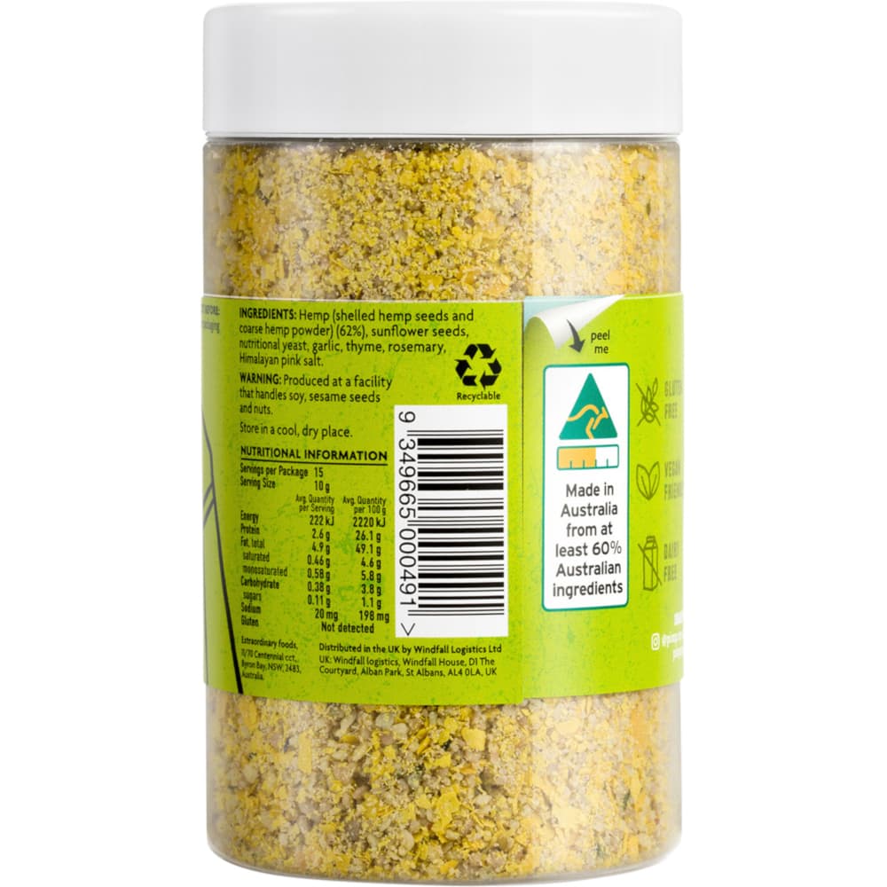 Pimp My Salad Vegan Hemp Parmesan 150g