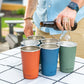 Klean Kanteen Stainless Steel Cups 4pk 16oz - Partake