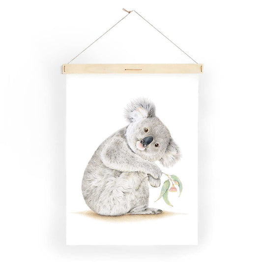 Popcorn Blue Koala Tea Towel