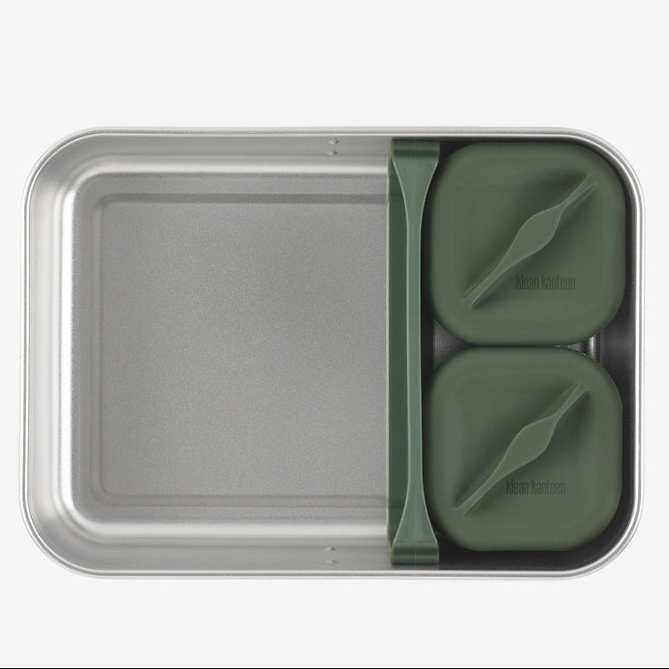 Klean Kanteen Stainless Steel Rise Food Half Snack Box 83ml | Microwave, Oven & Freezer Safe