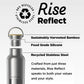 Klean Kanteen 20oz (592ml) Insulated Rise Reflect Bottle with Stainless Steel & Bamboo Lid