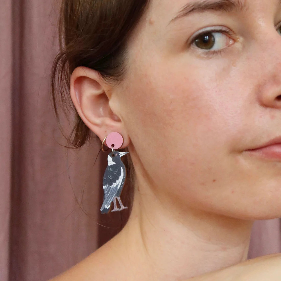 Pixie Nut & Co. Magpie Earrings