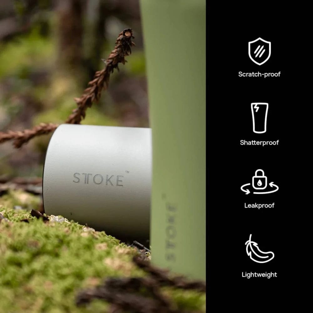 Sttoke Cup 12oz Leakproof Mousse Taupe