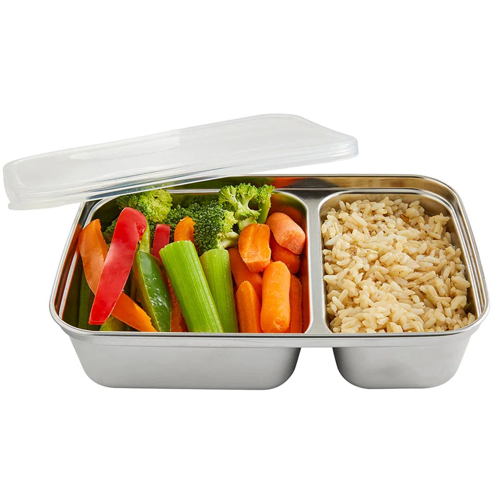 U Konserve Rectangle Divided Stainless Steel 825ml / 28oz