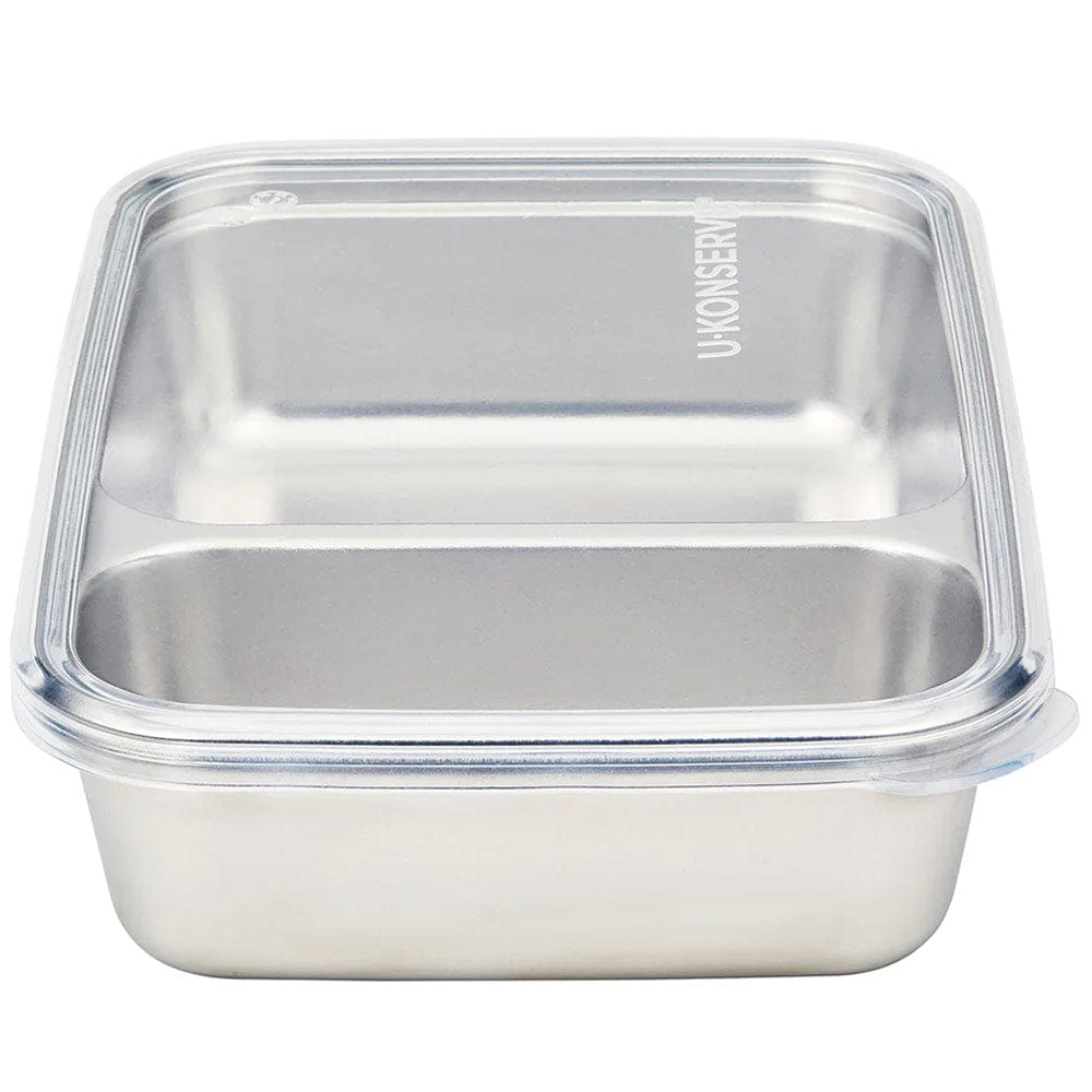 U Konserve Rectangle Divided Stainless Steel 825ml / 28oz