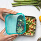 U Konserve Square To-Go Container LARGE 1.5L / 50oz - Clear Silicone Lid