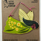 Little Rowan Redhead Wooden Christmas Ornament - Wattle
