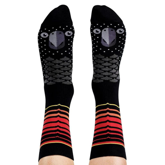 Wilson Payne Red Tailed Cockatoo Socks