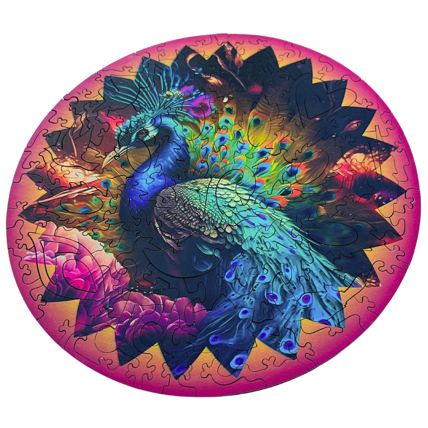 Wooden Jigsaw Puzzle - 118 pieces - Penelope Peacock