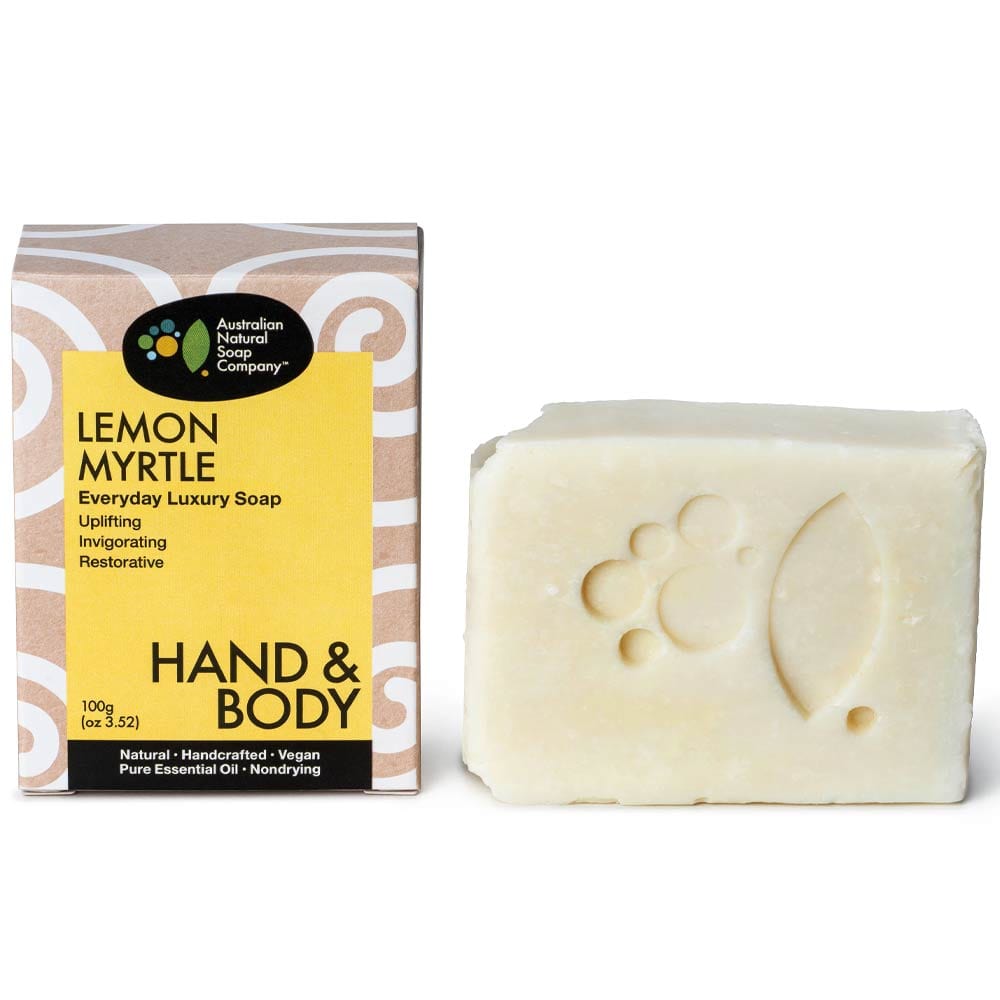 Australian Natural Soap Company Hand & Body Soap Bar - Lemon Myrtle