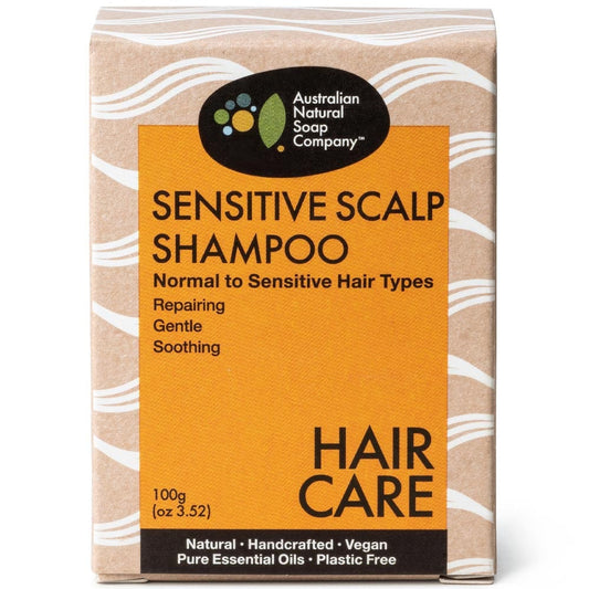 Australian Natural Soap Company Soild Shampoo - Sensitive Scalp 100g