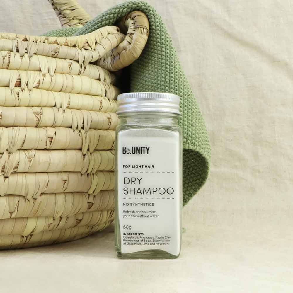 Be.UNITY Dry Shampoo with Shaker - Light