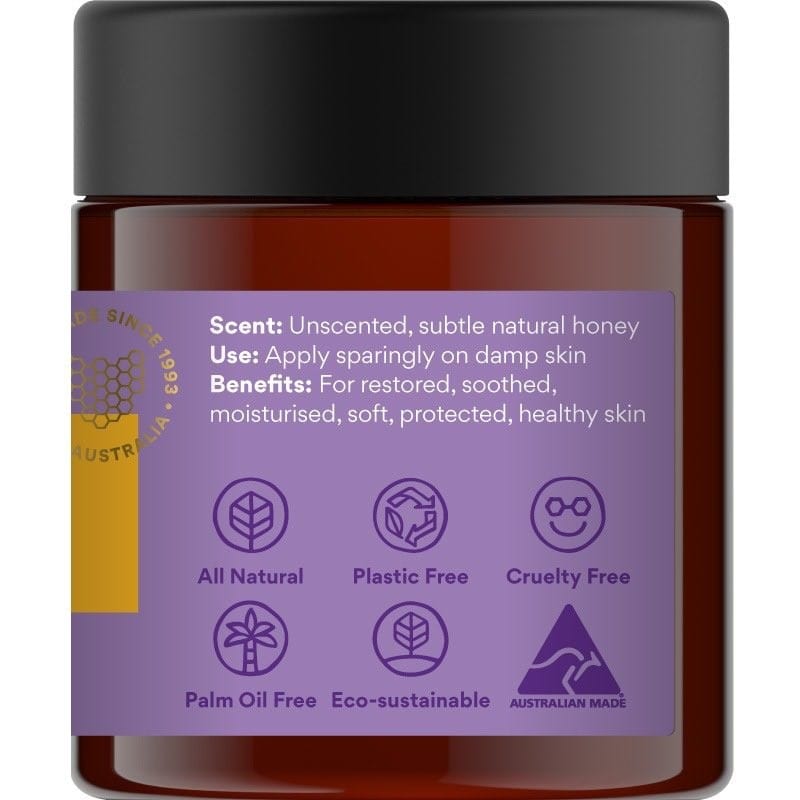 Beauty & the Bees Light Moisture Cream 120ml - Leatherwood Honey & Coconut