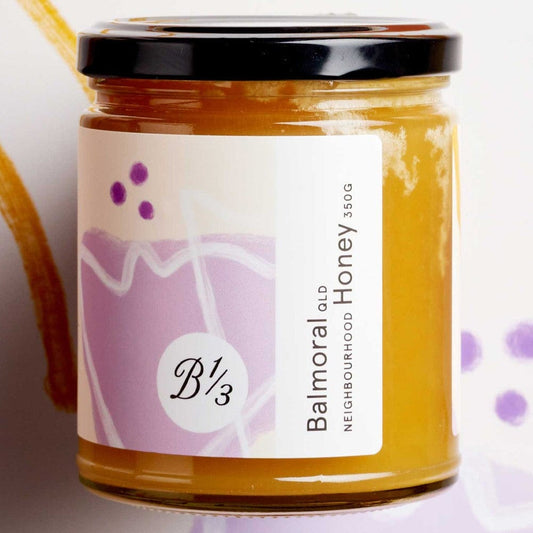 Bee One Third Raw Neighbourhood Honey 350g