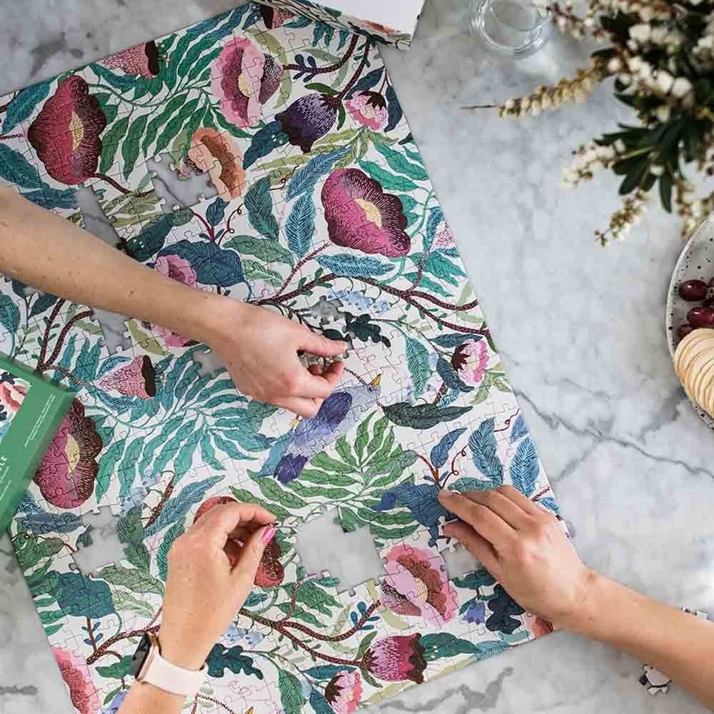 Bespoke Letterpress Limited Edition 500 Piece Puzzle - Bird Twig