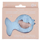 Bumi Bebe Natural Rubber Fish Teether - Sky Blue