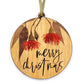 Buttonworks Decoration - Merry Christmas Flowering Gum
