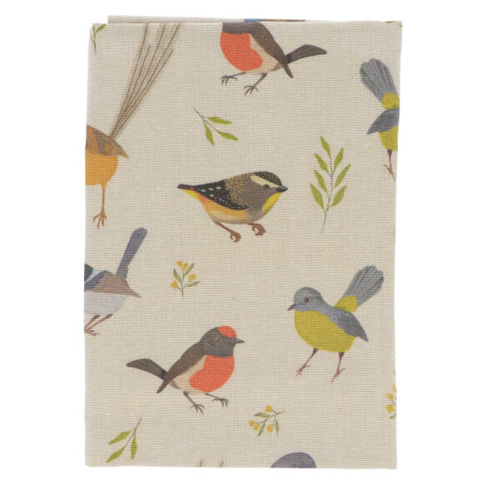 Earth Greetings Tea Towel - Little Birdies