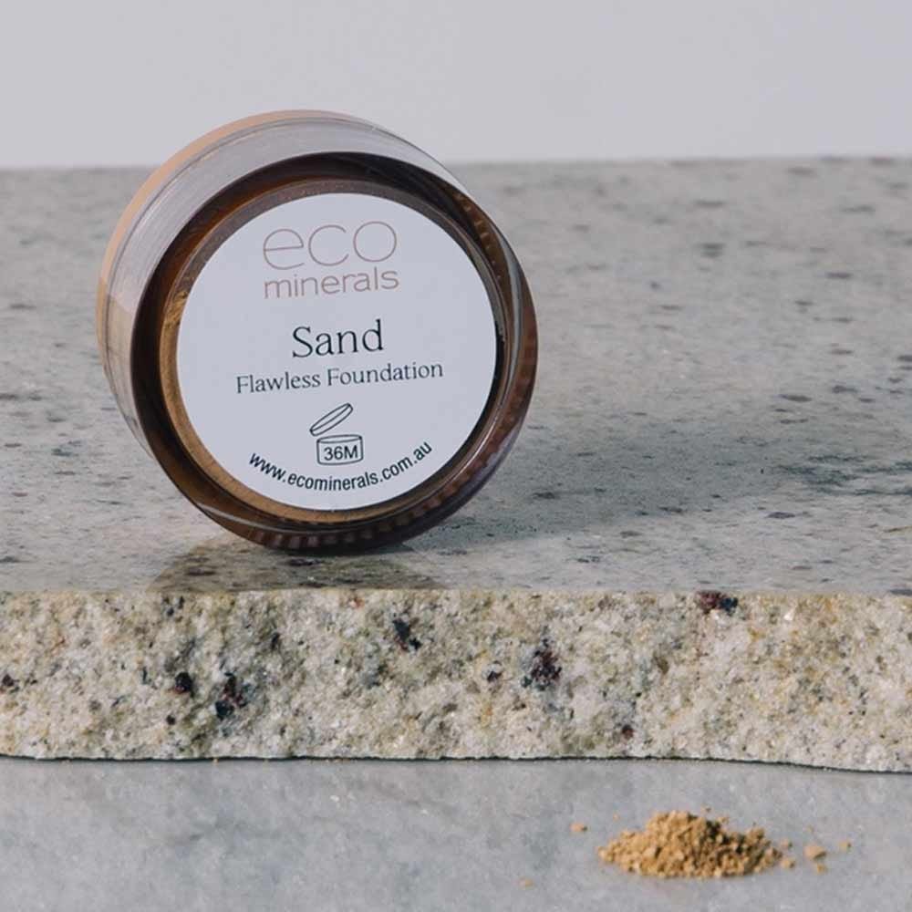 Buy Eco minerals foundation 5g REFILL sachet flawless sand Biome
