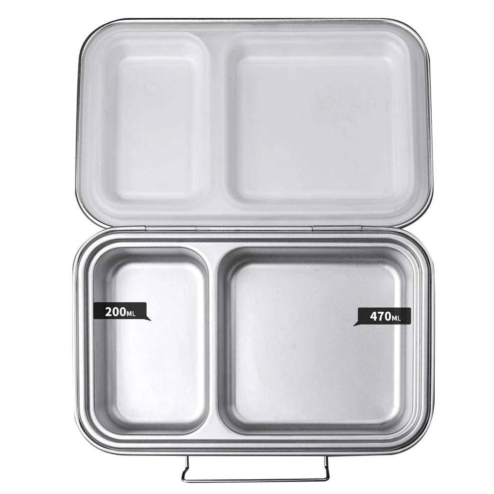 EcoCocoon Bento Lunch Box - 2 Compartment Mint