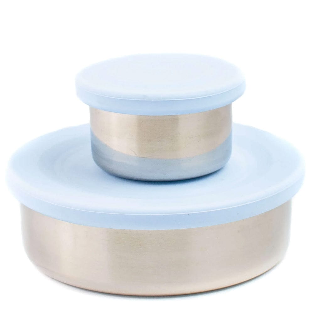 EcoCocoon Bento Snack Pots Set of 2 - Blueberry