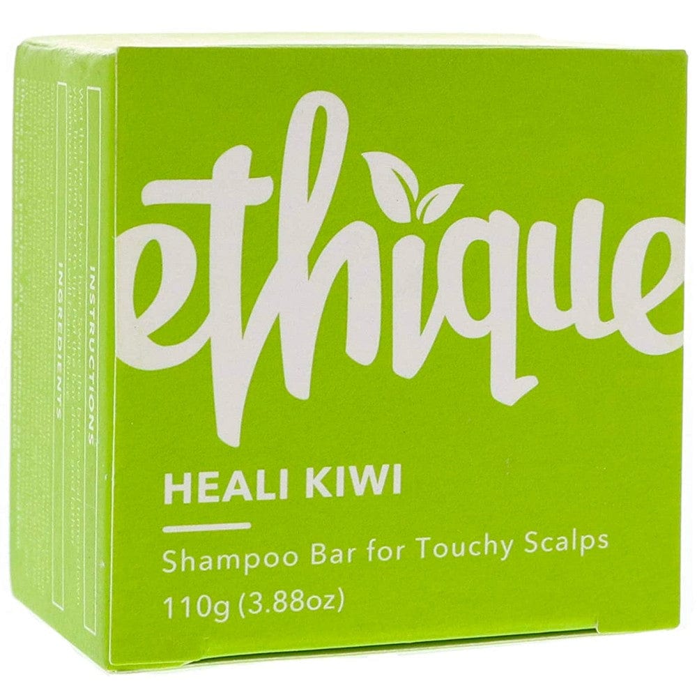 ETHIQUE Solid Shampoo Bar for Touchy Scalps 110g - Heali Kiwi