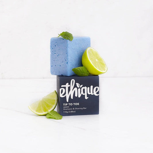 ETHIQUE Solid Shampoo & Shaving Bar 110g - Tip-to-Toe