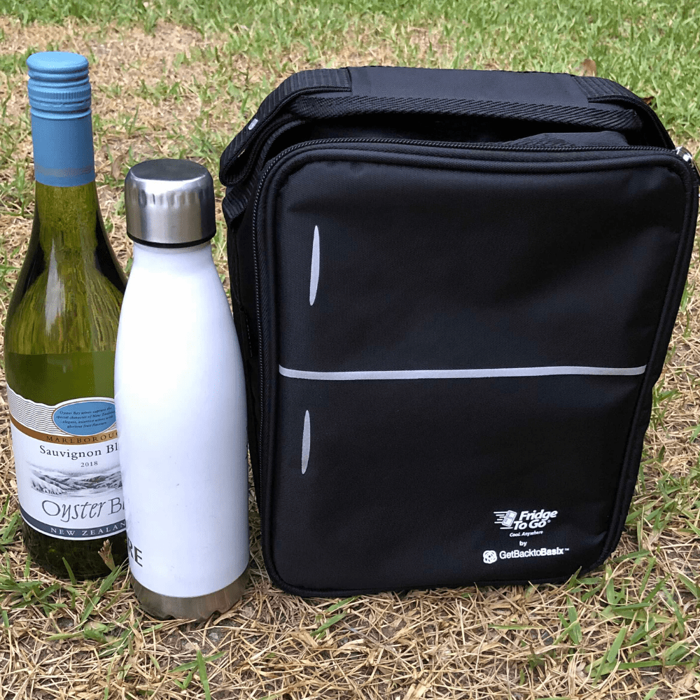 Buy Fridge To Go Insulated Lunch Box Large Black Biome New