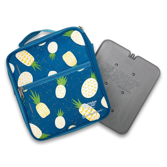 Fridge to Go Insulated Lunch Box Medium - Pineapple