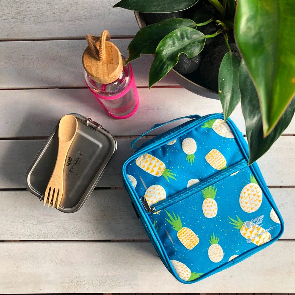 Fridge to Go Insulated Lunch Box Medium - Pineapple