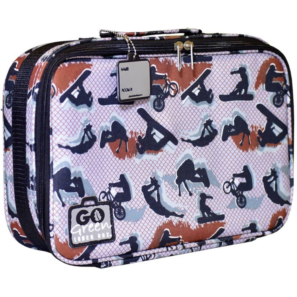 Buy Go Green Lunch Box & Bag Set Extreme Sports Biome New Zealand Online