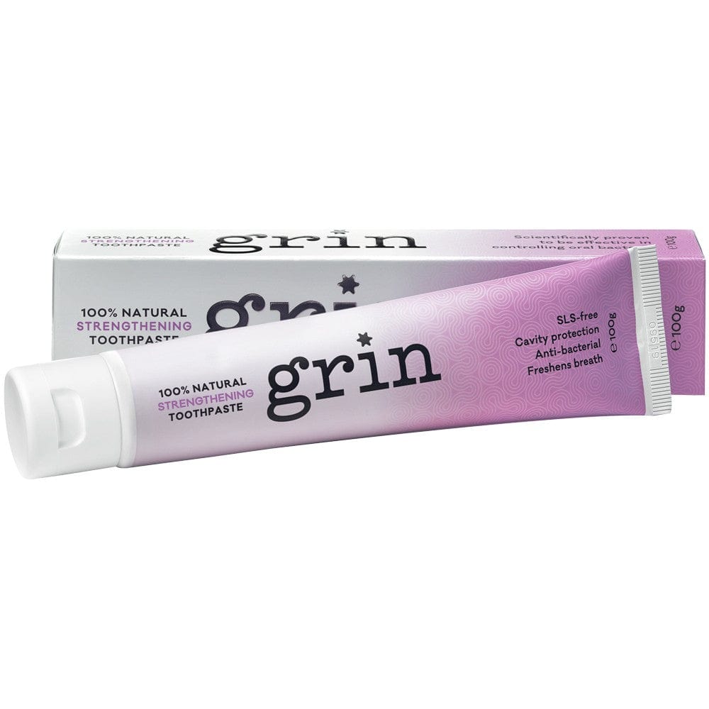 Buy Grin Natural Strengthening Toothpaste 100g – Biome New Zealand Online