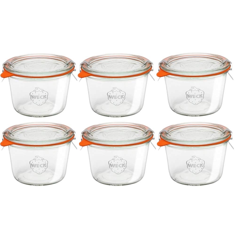 Jar Weck Tapered 370ml - set of 6