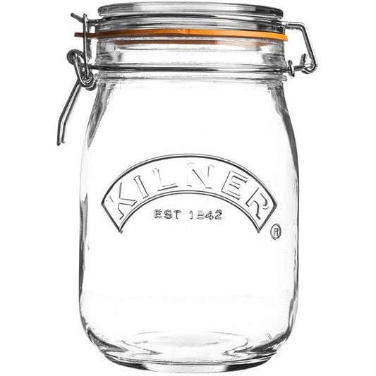 Kilner Round Clip Top Jar 1 Litre