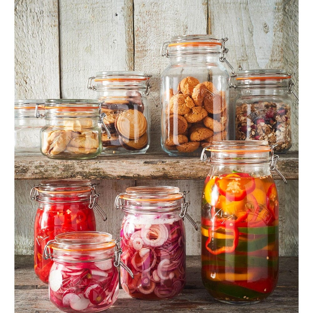 Kilnery Kilner Round Clip Top Jar 1 Litre