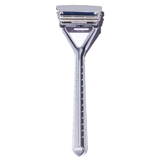 Leaf Shave Reusable Pivoting Razor (10pk Blades) - Chrome