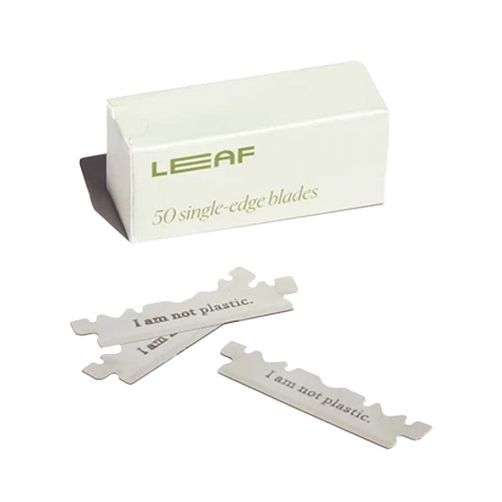 Leaf Shave Single-Edge Razor Blades - 50pk
