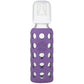 Lifefactory Glass Baby Bottle 265ml - Grape