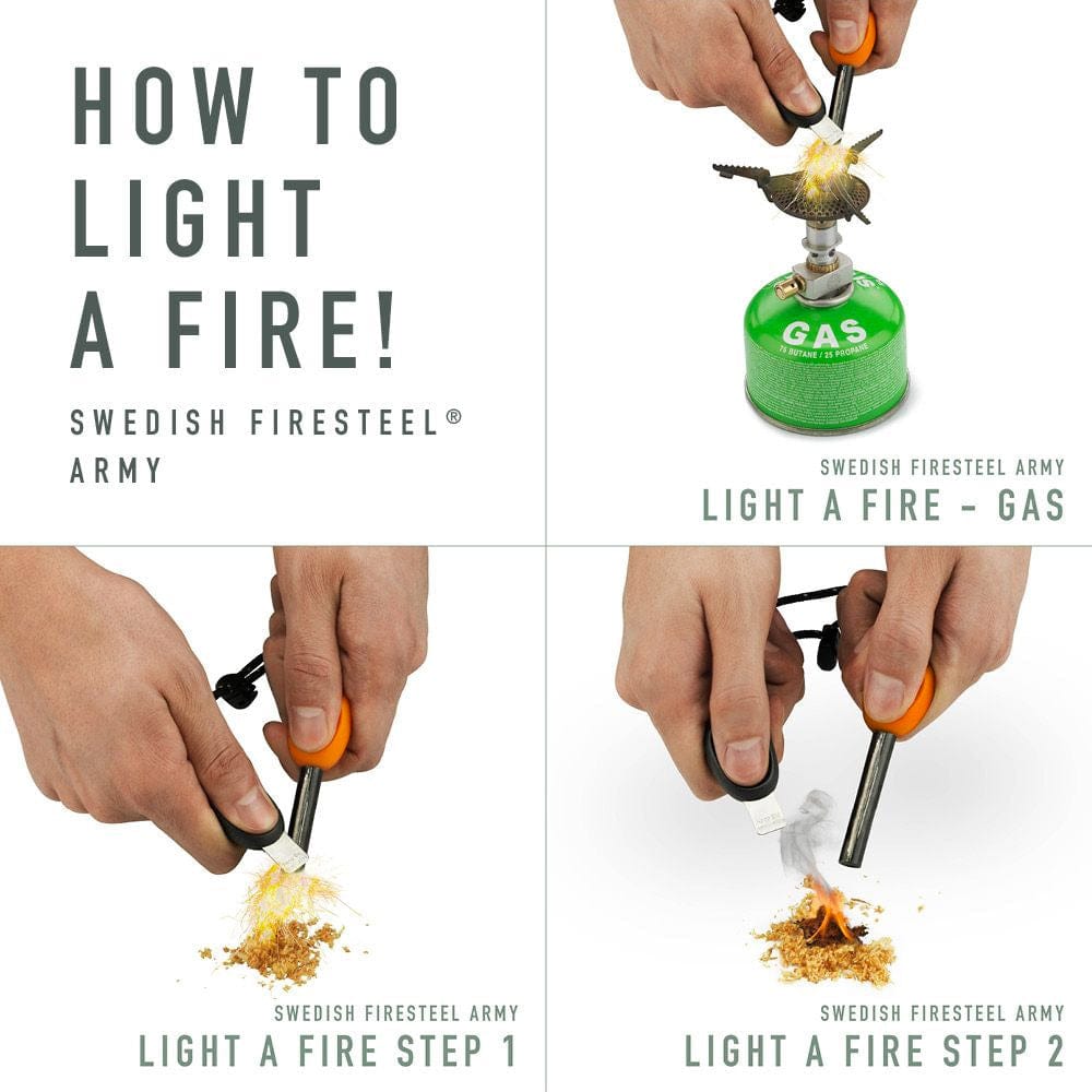 Light My Fire Firesteel Army - Slaty Black