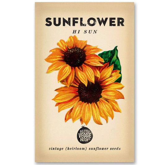 Little Veggie Patch Heirloom seeds - sunflower hi sun