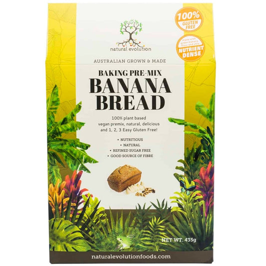 Natural Evolution Banana Bread Mix - 435g