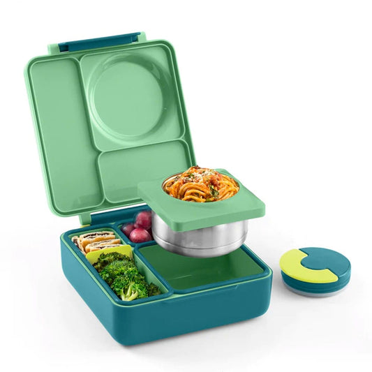 OmieBox Hot & Cold Bento Lunch Box V2 - Meadow