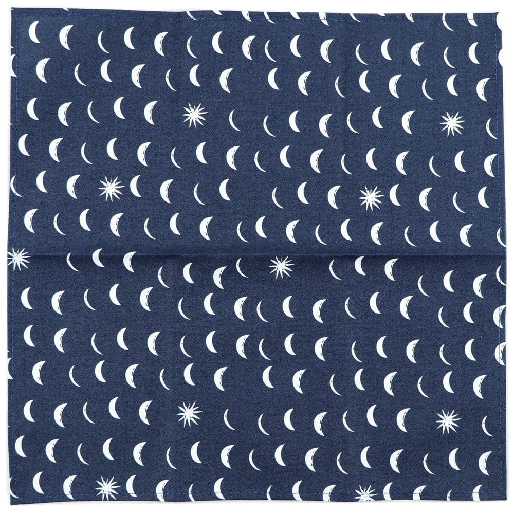 Organic Cotton Handkerchief - Fall Dusk (Navy)