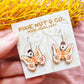 Pixie Nut and Co Emperor Moth Hoop Earrings